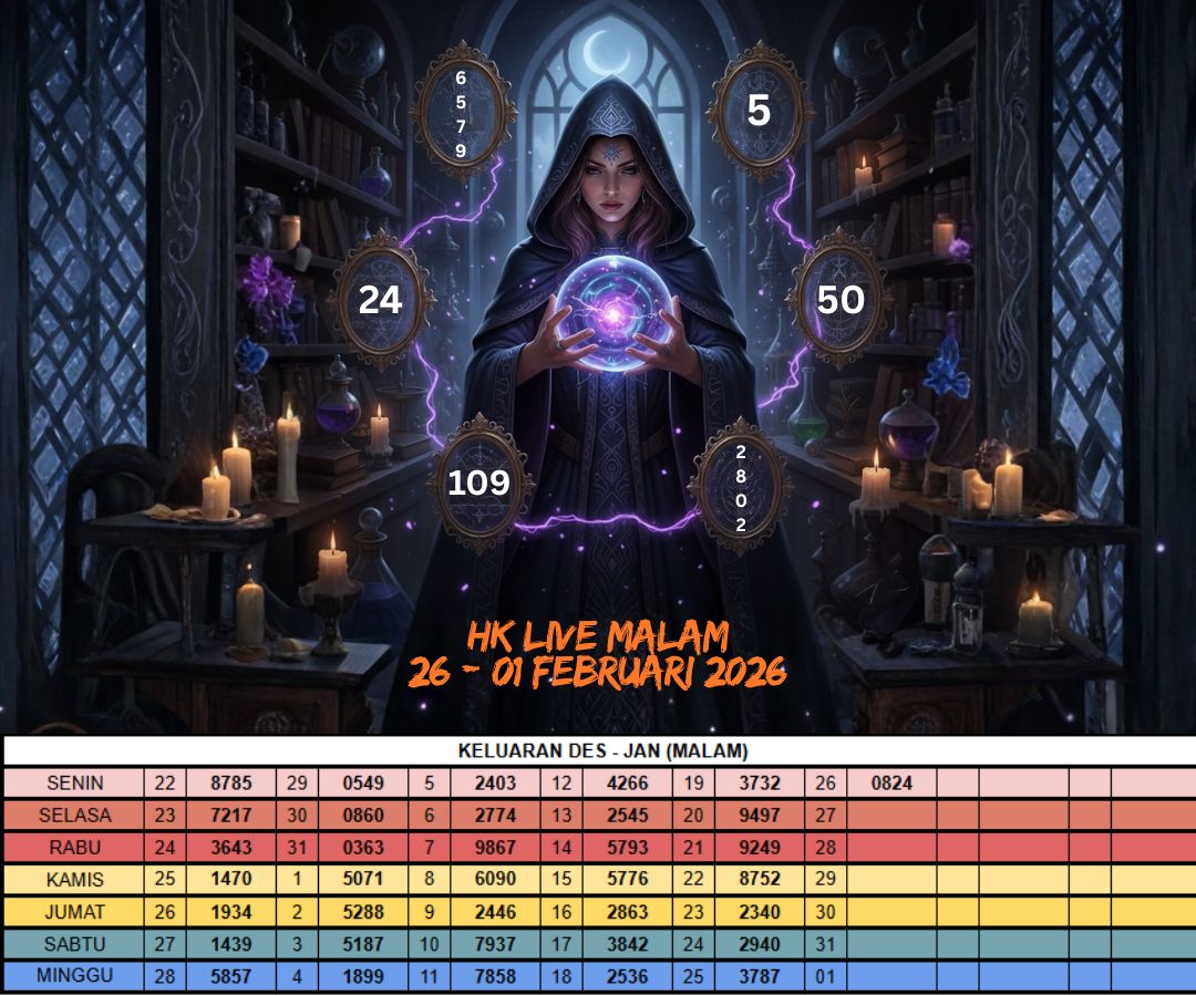 HK LIVE MALAM 26 - 01 FEBRUARI 2026